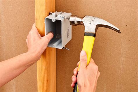 electrical box attached to drywall|putting electrical box existing drywall.